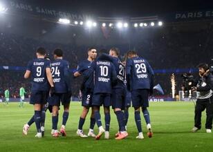 PSG, Marsilya ile puan farkını korudu