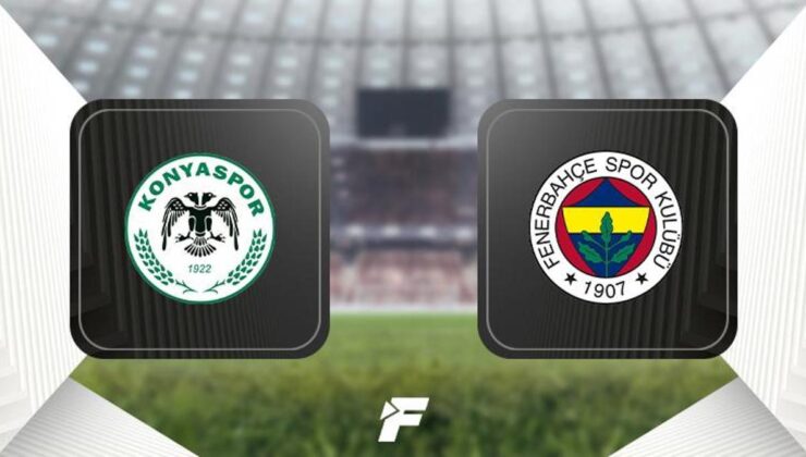 CANLI |Konyaspor-Fenerbahçe maçı (CANLI)